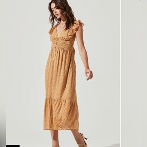 ASTR the Label floral midi dress
